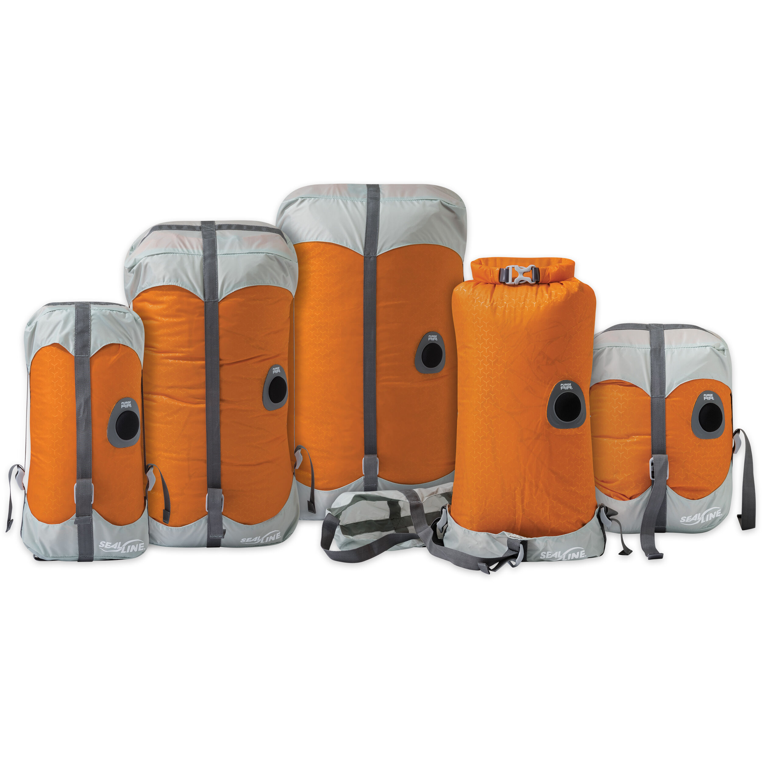 Orange 10-Liter SealLine Blocker PurgeAir Dry Sack Waterproof Stuff Sack 